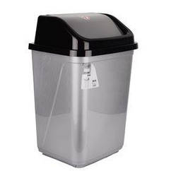 Корзина д/мусора VIOLET HOUSE 0098 METALIC с/кр.30 л (0098 METALIC с/кр.30 л)