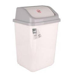 Корзина д/мусора VIOLET HOUSE 0098 WHITE с/кр.30 л (0098 WHITE с/кр.30 л)