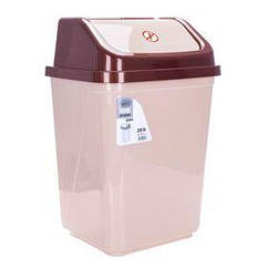 Корзина д/мусора VIOLET HOUSE  0099 COFFEE-CAPPUCHINO с/кр.20 л (0099 COFFEE-CAPPUCHINO с/кр.20 л)