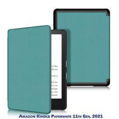 Чехол-книга BeCover Smart для Amazon Kindle Paperwhite 11th Gen. 2021 Dark Green (707204)