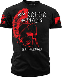 Футболка чоловіча Marines Warrior Ethos — Це з воїном морської піхоти Black Ink Design США розм -М