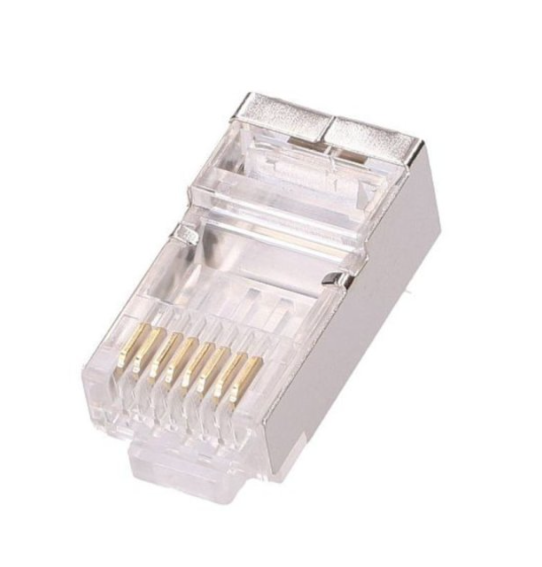 Коннектор PiPo RJ-45 8P8C FTP Cat-5 (100 шт/уп.) Q100, фото 1