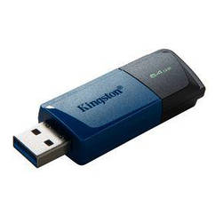 Флешнакопичувач USB3.2 64 GB Kingston DataTraveler Exodia M Black/Blue (DTXM/64GB)
