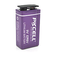 DR Батарейка литий-тионилхлоридная PKCELL LiSOCL2 battery,ER9V 1200mAh 3.6V, OEM Q60/240