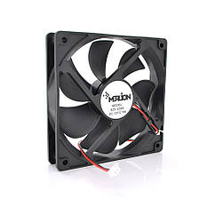 DR Кулер корпусний Merlion 12025 DC sleeve fan 2 pin — 120*120*25 мм, 1100 об/хв
