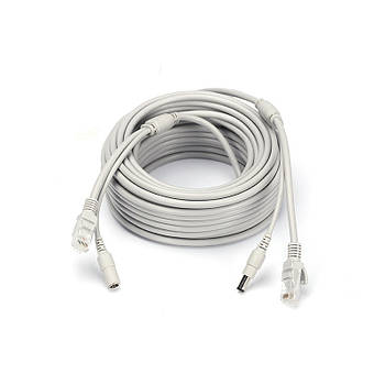 Патчкорди комбіновані по витій парі RJ-45+DC