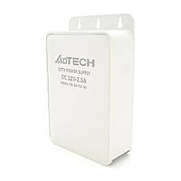 DR Импульсный адаптер питания ADtech 12В 2.5А (30Вт) Plastic Box IP63 крепление