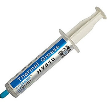 Паста термопровідна HY-810 5g, шприц, Grey, >4,63W/m-K, <0.0087 °C-in2/W, -30° E280°, OEM Q20, фото 1