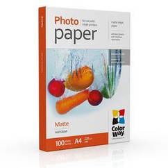 Фотопапір CW матовий 220 г/м2 A4 100 л (PM220100A4)