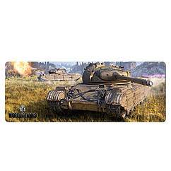 DR Килимок 300*700 тканинної World of Tanks-42, товщина 2 мм, OEM