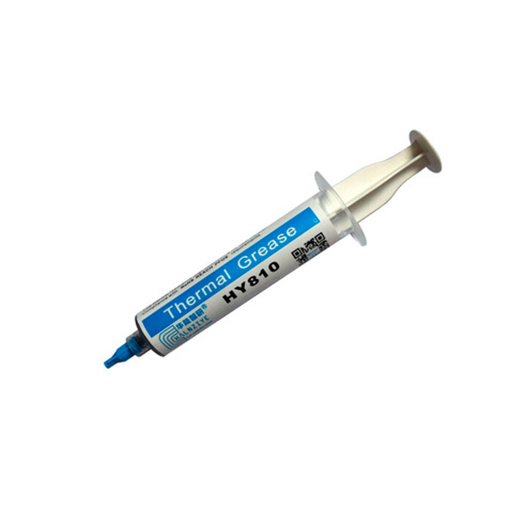 DR Паста термопровідна HY-810 20g, шприц, Grey, >4,63W/m-K, <0.0087 °C-in2/W, -30°≈280°, OEM Q20, фото 1
