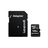 MicroSDXC 128GB UHS-I Class 10 Goodram + SD-adapter (M1AA-1280R12)