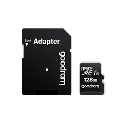 MicroSDXC 128GB UHS-I Class 10 Goodram + SD-adapter (M1AA-1280R12)