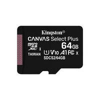 MicroSDXC 64GB UHS-I Class 10 Kingston Canvas Select Plus R100MB/s (SDCS2/64GBSP)