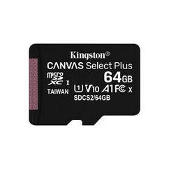 MicroSDXC  64GB UHS-I Class 10 Kingston Canvas Select Plus R100MB/s (SDCS2/64GBSP)
