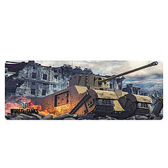 DR Килимок 300*700 тканинної World of Tanks-34, товщина 2 мм, OEM