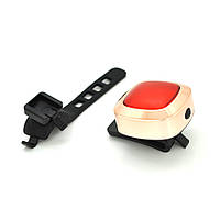 DR Задний стоп для велосипеда FY320, 4 режима, встроенный аккум, кабель USB, Red, Box