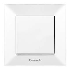 Вимикач Panasonic Arkedia Slim одноклавішний, білий