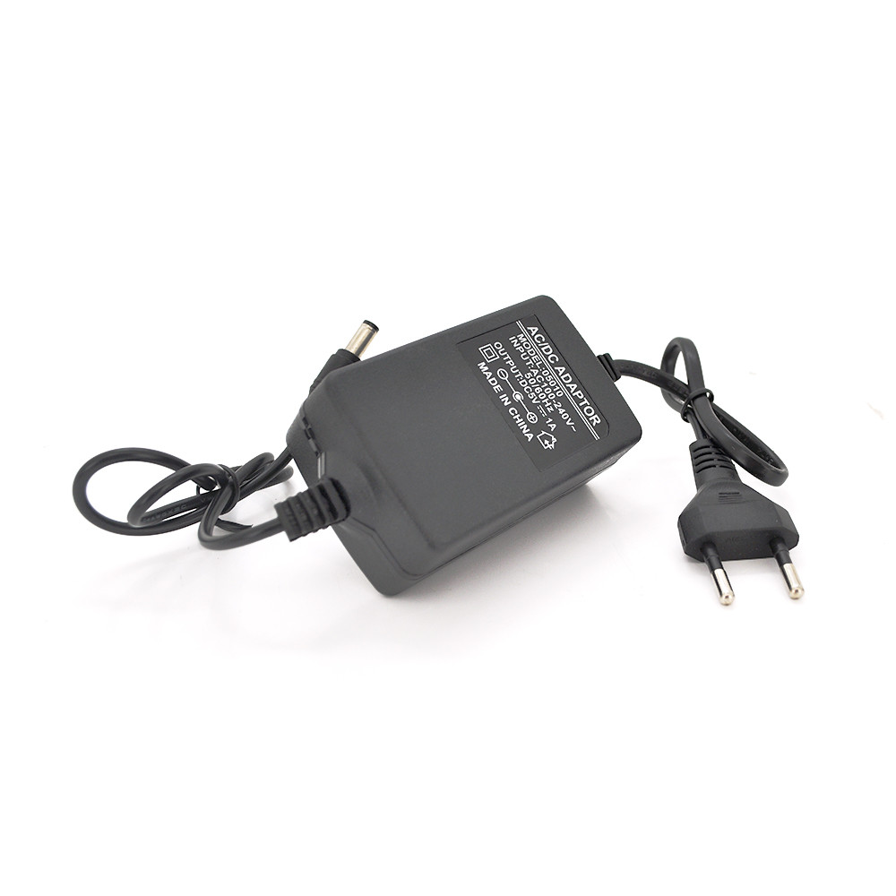 DR Імпульсний адаптер живлення Voltronic 5 В 1 А (5 Вт) штекер 5.5/2.5 довжина 1 м OEM, фото 1