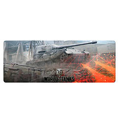 DR Килимок 300*700 тканинної World of Tanks-75, товщина 2 мм, OEM