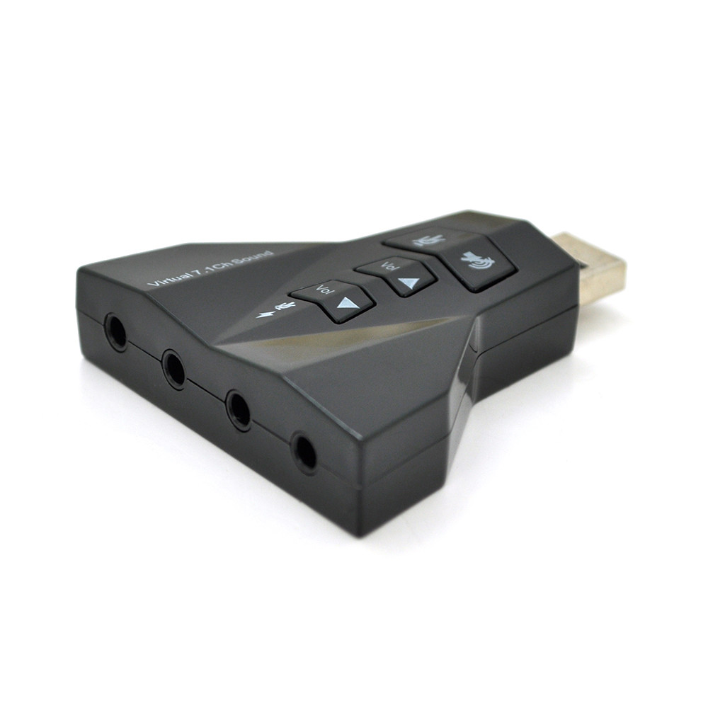 DR Контроллер USB-sound card (7.1) 3D sound (Windows 7 ready), Blister