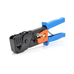 DR Інструмент Merlion 268E (MLT-1) для обтискання RJ-45 (8P8C) і RJ-12/11 (6P6C), Сині Q10