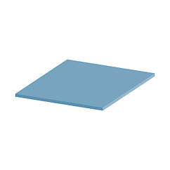 DR Силіконова термопрокладка HY-100-1, 100x100x0.3mm, Blue, >4,0W/m-K, -40° E240°, питома вага -2g/cm3, OEM