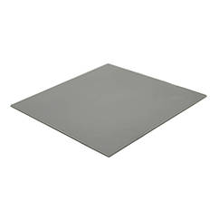 DR Силіконова термопрокладка HY-100-2, 100x100x0,5mm, Dark Grey, >5,0W/m-K, -40° E240°, нудна вага -2g/cm3,