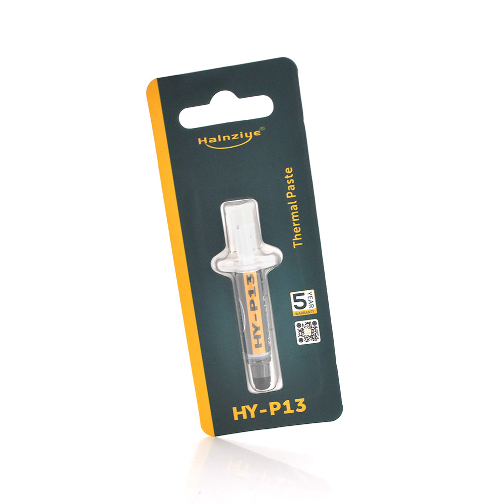 DR Професійна паста термопровідна HY-P13 0,5g, шприц, PINK, >13,4W/m-K, 90000 МПа. С, <0.001°C-in²/W,, фото 1