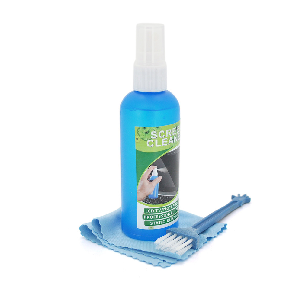 DR Набір для чищення 3 в 1, рідина 80 мл, пензлик, мікрофібра Q150, фото 1