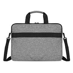 DR Сумка для ноутбука Ritar 15.6" тканина оксфорд, Gray, Q130
