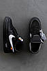 Кросівки жіночі Nike AF X Off-White «Black White» 1 Size 36, фото 3