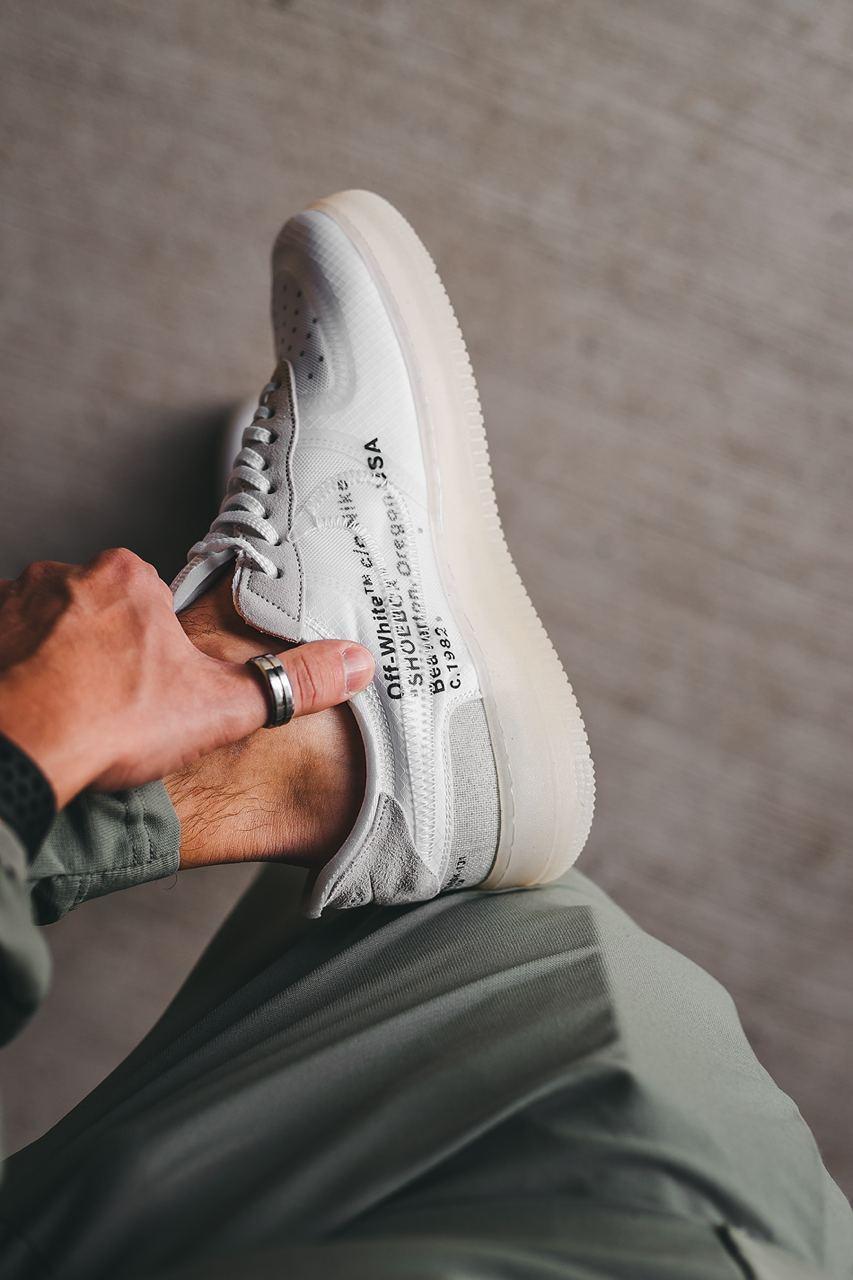 Кросівки жіночі Nike AF X Off-White «White» Size 37