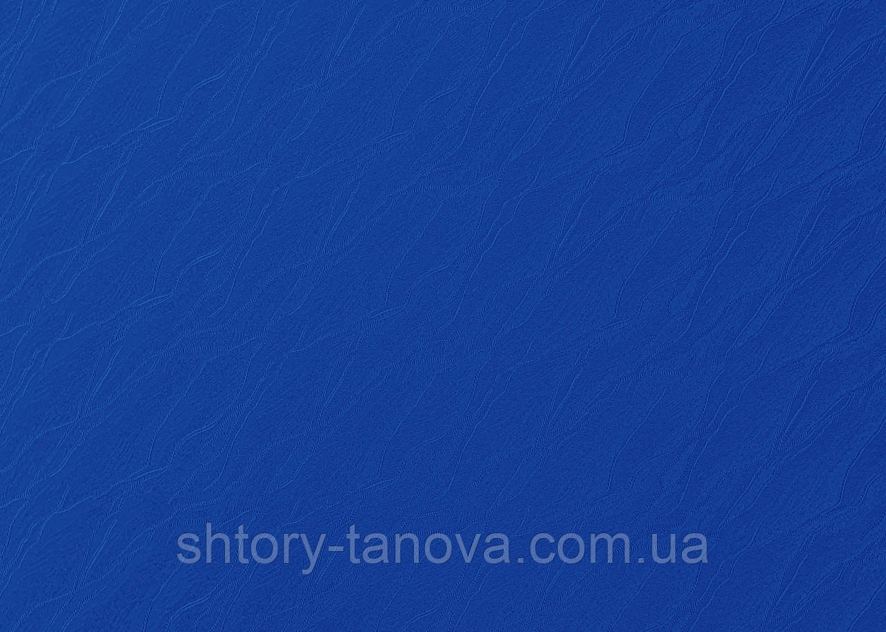 Шторы из ткани с текстурным рисунком Вода (Woda) 2090 Синие | рулонные шторы открытого типа - фото 2 - id-p226814885