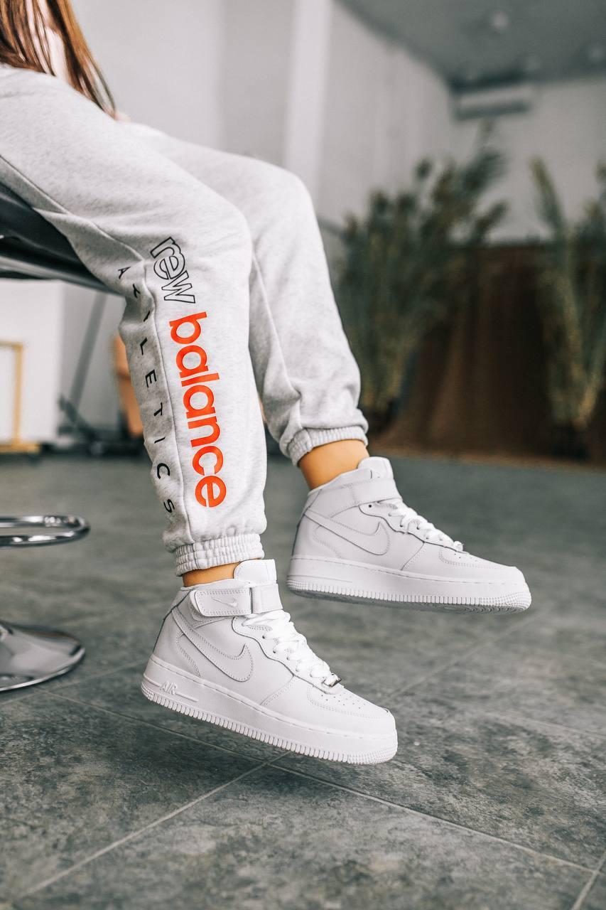 Кросівки чоловічі Nike Air Force 1 Classic High White Size 41