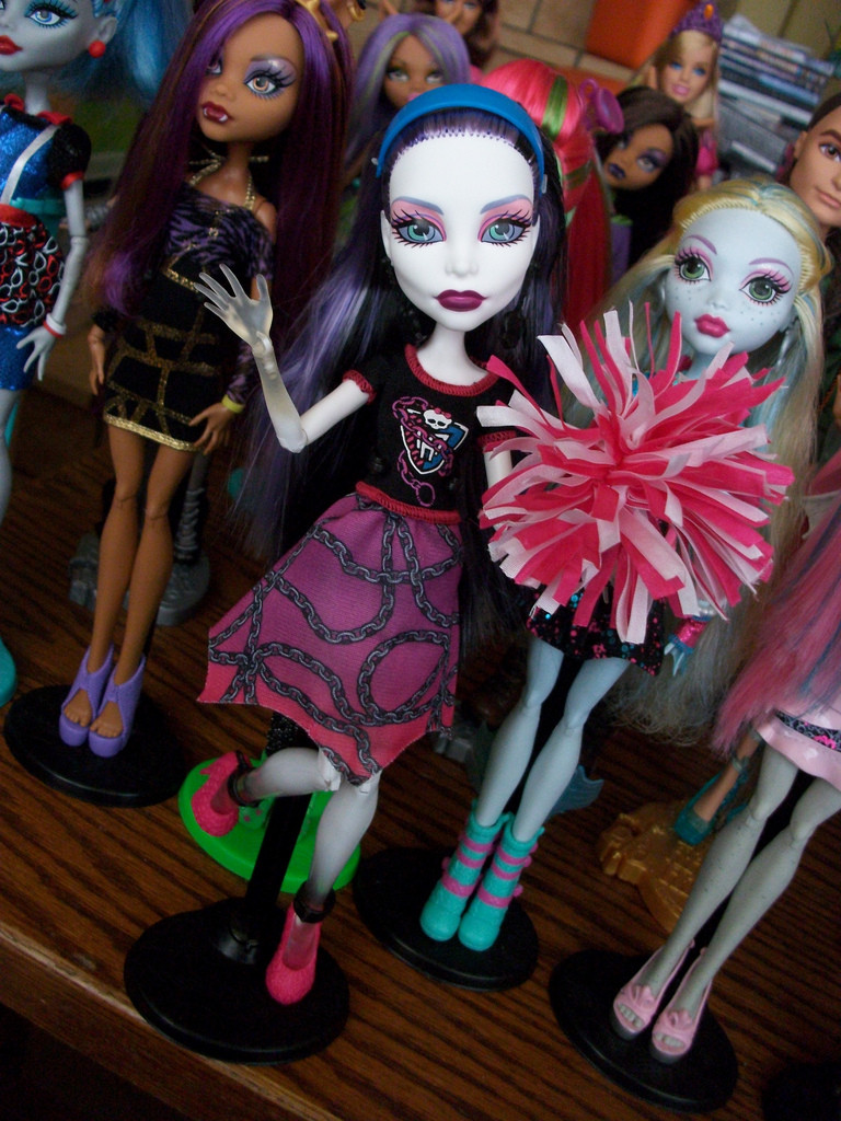 Кукла монстер хай Спектра серии Командный дух Monster High Ghoul Spirit Spectra Vondergeist - фото 5 - id-p264745090