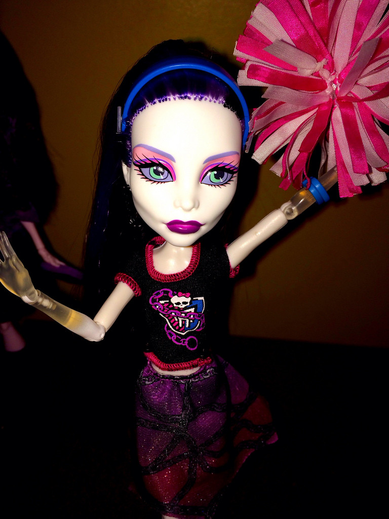 Кукла монстер хай Спектра серии Командный дух Monster High Ghoul Spirit Spectra Vondergeist - фото 6 - id-p264745090