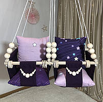 Підвісна гойдалка для двійнят Місячна казка