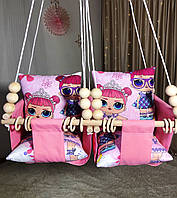 Підвісна гойдалка для двійнят Лялічки