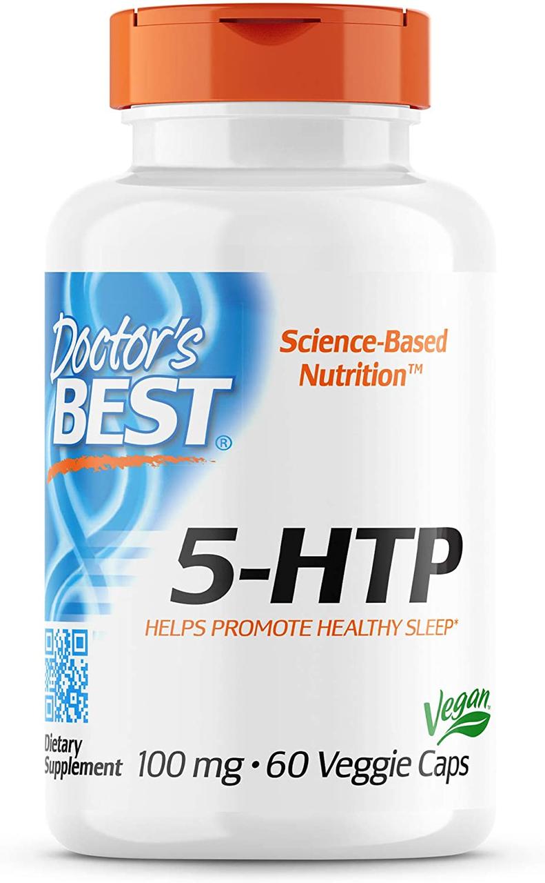 5-гідрокситриптофан 5-HTP Doctor's Best, 100 мг 60 капсул