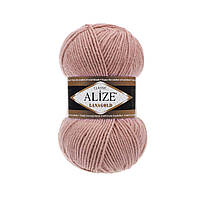 Пряжа для вязания Alize Lanagold 173 вялая роза (Ализе Лана голд Ализе Ланаголд)