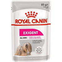 Влажный корм Royal Canin EXIGENT LOAF (Паштет) для взрослых собак привередливых в питании 85 г