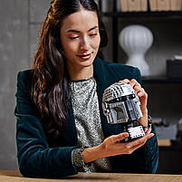 Конструктор LEGO Star Wars Шолом Мандалорця 584 деталі (75328), фото 3