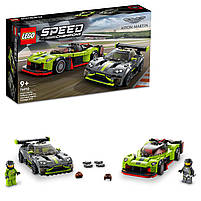 LEGO Speed Champions Aston Martin Valkyrie AMR Pro и Aston Martin Vantage GT3 76910, фото 2