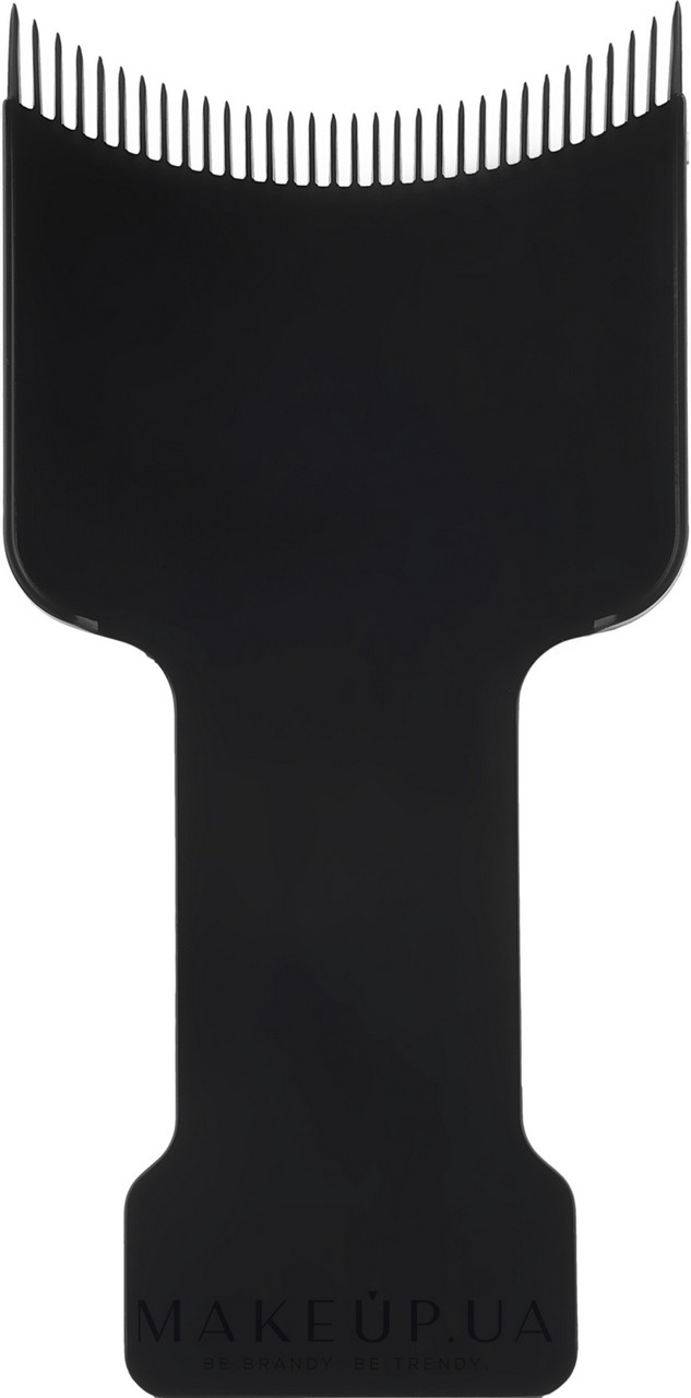 Лопатка для фарбування із зубцями чорна Tico Professional S, фото 1