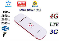 Мобильный модем 4G LTE 3G WiFi роутер Olax U90H-E USB (KS,VD,Life)