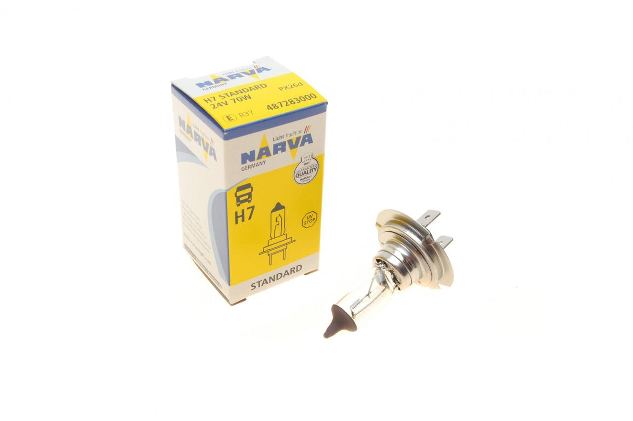 Галогенова лампа Narva H7 Standard 24v/70w