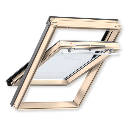 Мансардне вікно Velux Optima GZR 3050. Ручка зверху., фото 1