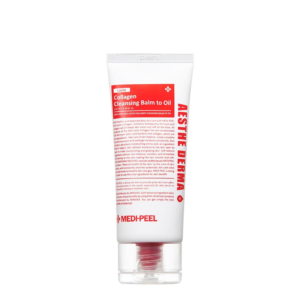 Гідрофільний бальзам з пробіотиками та колагеном Medi-Peel Red Lacto Balm To Oil 100 ml