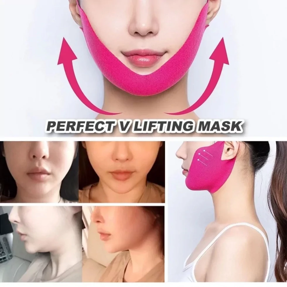 Маска для подтяжки овала лица ELAIMEI Intensive V-Line Lifting Mask / Маска для подтяжки лица - фото 2 - id-p1609491929